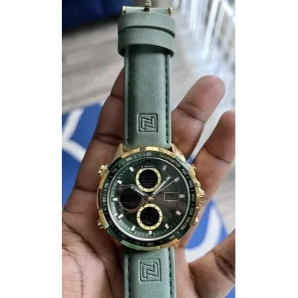 New Men's Military Digital Watches Analog Quartz Waterproof Watch Sport